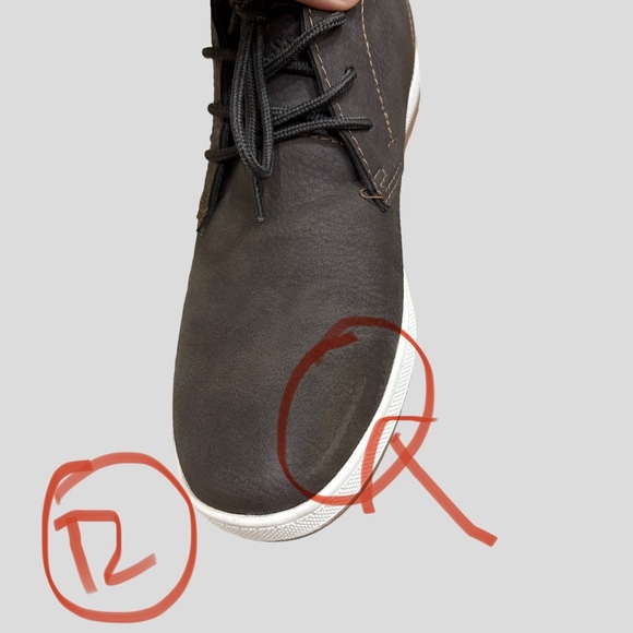 G.H. Bass & Co. Men's Sonoma-2-WX-B Dark Gray Chukka Boots Shoes Size 9 - Picture 7 of 9